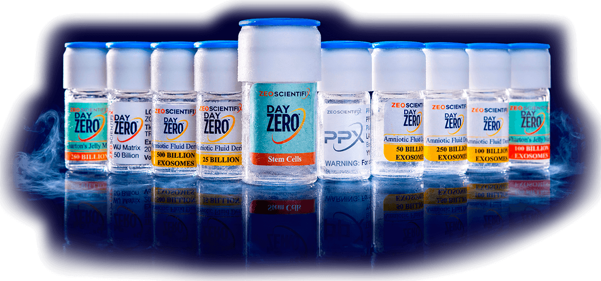 ZEO ScientifiX Products | Ethically Sourced Stem Cells & Exosomes